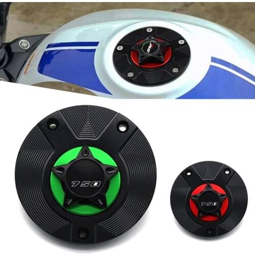 Z750 Motorcycle Accessories CNC Fuel Tank Cap Cover Fuel Gas Tank Cover For Kawasaki z750 Z 750 Z750/R 2007-2012