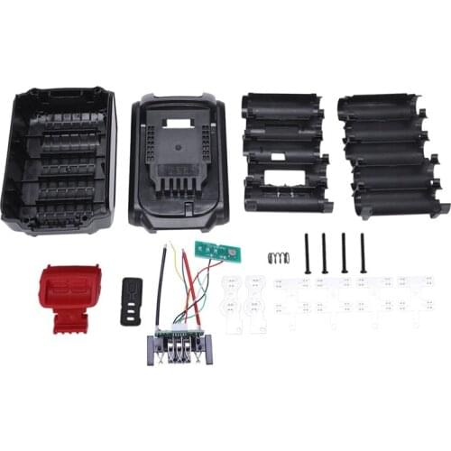 Battery Replacement Plastic Case For Dewalt 20V 3A 4A Dcb200/Dcb204-2/Dcb180/ Dcb182/Dcb200 18V Li-Ion Battery Cover Parts