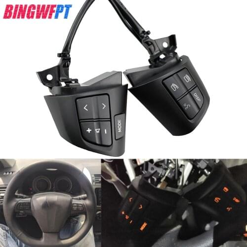 Black Steering Wheel Audio Control Button For TOYOTA COROLLA ADE150 NDE150 NRE150 ZRE15* ZZE150 2010-2013 84250-02230 Silver