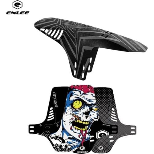 ENLEE Bicycle Mudguard Bike Wings Mud Guard Bicycle Reflective Fenders Plastic Front /rear Wheel Mudguard Cycling Accessories