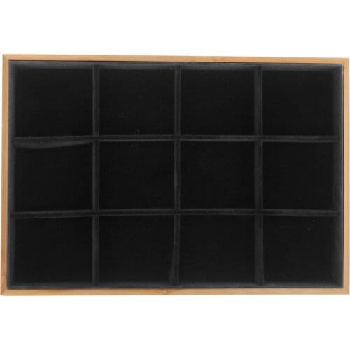 Watch Box 12 Slots Bamboo Case Organizer Jewelry Box for Storage and Display Home Use New