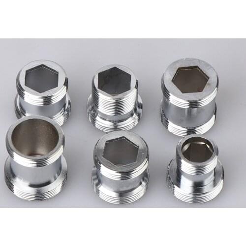 Faucet Adapter M16 M18 M20 M21 M22 M24 Thread Transfer Thread Brass Connector Bathroom Kitchen Faucet Spout Accessories