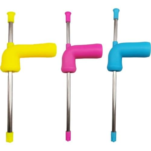 Creative Silicone Beer Snorkel Beer Funnel Bong Beer Drinker Easy To Use Festivals Entertainment Kitchen Party Bar Improved