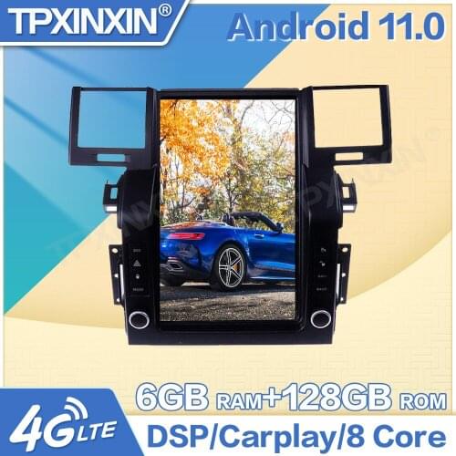 Android 10 Radio Tape Recorder Car Multimedia Player Stereo For Land Rover Range Rover Sport 2005-2009 Head Unit Tesla GPS Navi