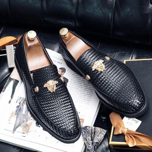 Mens Shoes Casual Lather Shoes For Men Casual Man Fashion Mens Hot Sale Mens Leather Dress Driving Moccasins Party Trend Lether