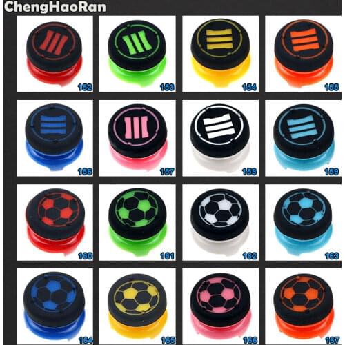 ChengHaoRan For Sony Dualshock 4 Soft Analog Joystick Grips Caps For PS4 Controller Sticks Extenders Increase Rocker Cap