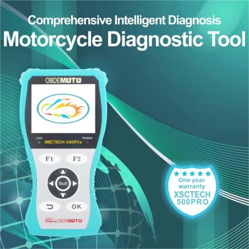 Latest Released MST-500 pro Universal Motorcycle Scanner supported for most brands MST-500 plus motorcycle diagnostic scanner