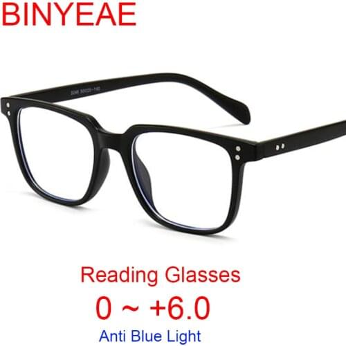 Mens Blue Anti Light Computer Glasses Classic Brand Rivet Square Eyeglasses Male Gaming Anti Glare Eyewear Clear Lens Glasses