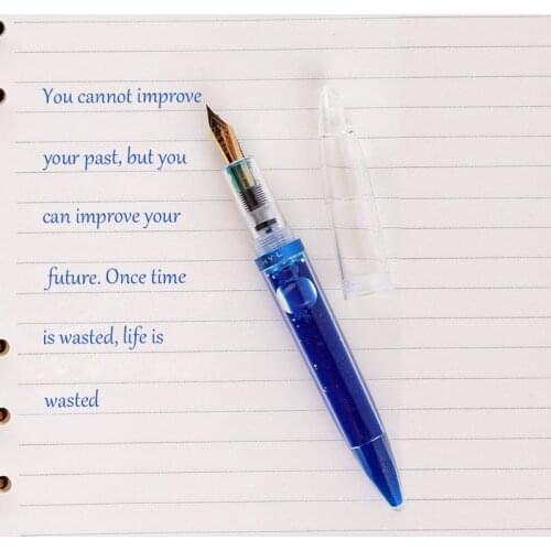 0.38/0.5mm Fountain Pen Art Creation Painting Font Design Scrapbook DIY Student School Supplies scratch-resistant and wear