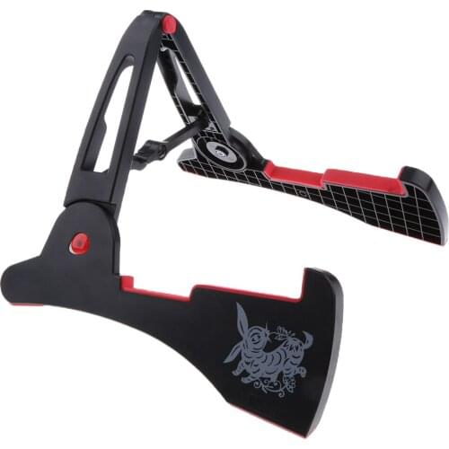 Durable ABS Guitar Stand For Guitar Bass Ukulele Accessory 26.7 X 3.2cm