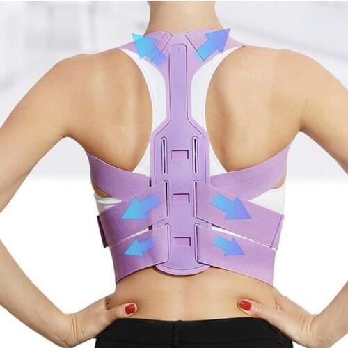 Adjustable Upper Back Shoulder Support Posture Corrector Adult Corset Spine Brace Back Belt Orthotics Back Support