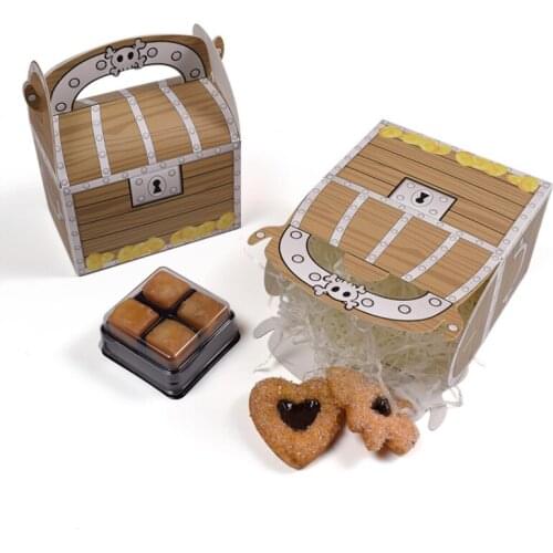 Jungle Party Supplies Animal Candy Box Bus Paper Gift Bag Pirate Cupcake Box Wrapping Safari Birthday Party Decorations For Kids