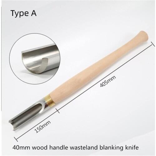 DANIU High Speed Steel Lathe Chisel Wood Turning Tool With Wooden Handle Woodworking Tool