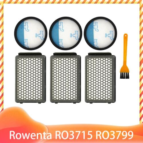 Hepa Filter for Rowenta RO3715 RO3759 RO3798 RO3799 RO3718 RO2957 Tefal TW37 tw3798ea Compact Power Vacuum Cleaners