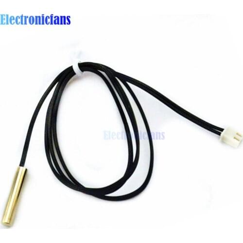 10PCS NTC Thermistor Accuracy Temperature Sensor 10K 1% 3950 Waterproof Probe 1m Sensors