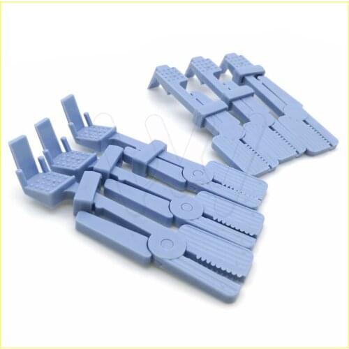 6pcs NEW Dental Plastic Snap X-Ray Film Radiograph Holder Clip