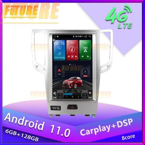 128G Android 11.0 For Infiniti G G25 G37 2007 - 2013 Android Car Radio Stereo Multimedia Player GPS Navigation 2 Din Head Unit