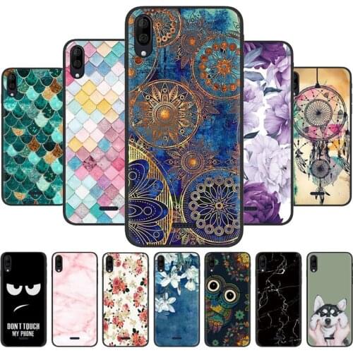 Phone Case For Wiko Y80 Case Silicone TPU Protective Cover For Wiko Y80 Y 80 Phone Black Bumper Case For Wiko Y80 Coque Capa