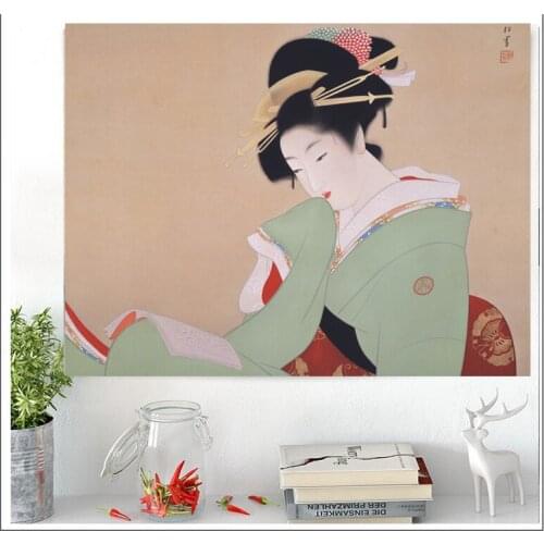 Decorative Wall Hanging curtain spread covers cloth blanket art tapestry Beach Towel Japanese traditional art tapestry decor