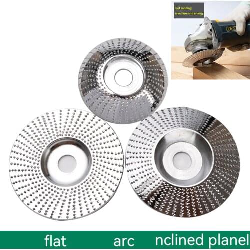Woodworking Grinding Wheel Rotary Disc Sanding Wood Carving Tool Abrasive Disc Tools For Angle Grinder 16MM Bore
