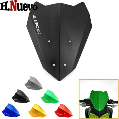 For Kawasaki Z900 2017 2018 2019 Motorcycle Windscreen Windshield Wind Deflector Bracket Mount Protector Guard Cover Z 900 Z-900