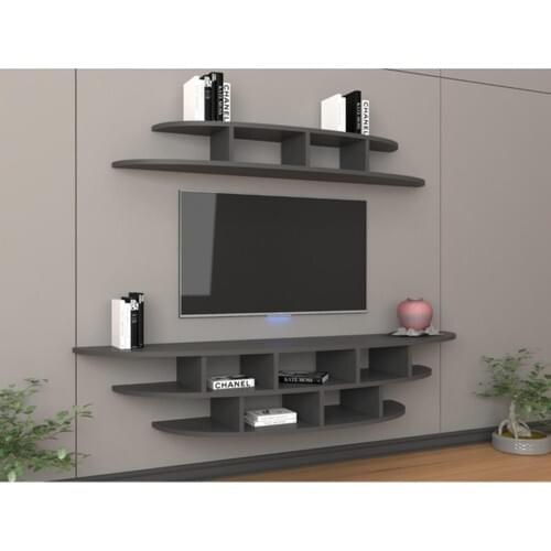 UBBU HOME Smart Television Unit Ellipse Bookcase Tv Unit