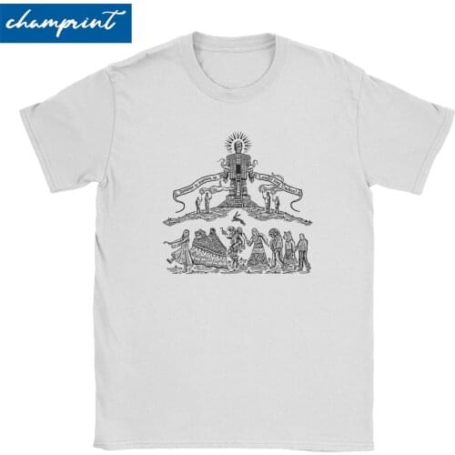 Leisure Sing Cuckoo Wicker Man T-Shirts for Men Women Pure Cotton T Shirt Horror Halloween Short Sleeve Tees Big Size Clothes