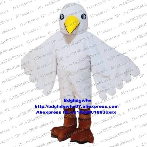 Pigeon Dove Seagull Sea Gull Sea Mew Snow Goose Mascot Costume Adult Cartoon Character Annual Celebration Athletics Meet zx625