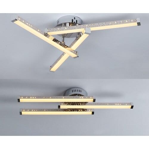Line Led ceiling lamp for bedroom lighting white warm white 16W 24W 32W Led ceiling light living room home house decoration