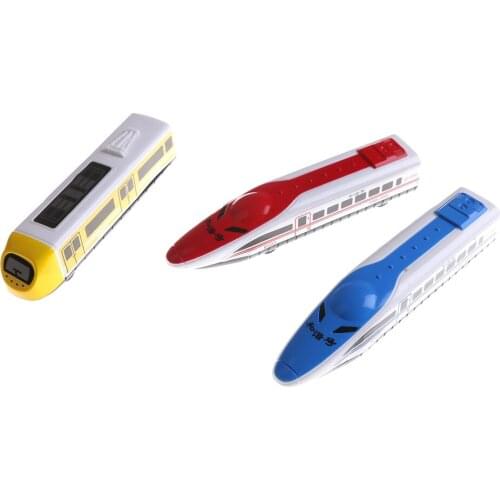 New Non Remote Control Toys Bullet Train Toy Vehicles Train Model Child Kids Birthday Christmas Gift