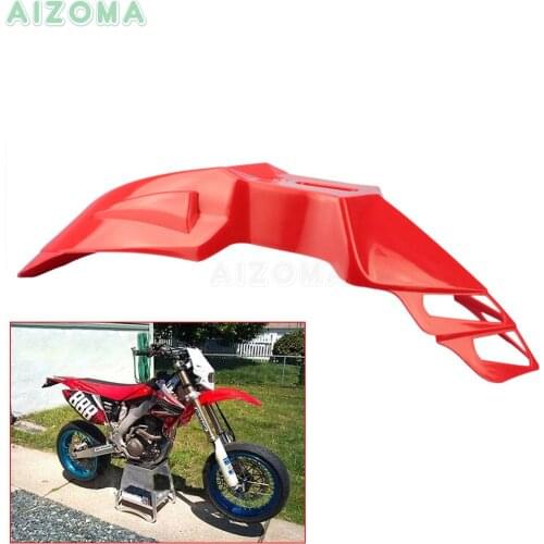 ABS Plastic Front Fender Offroad Dirt Bike Motocross Universal Mudguards For Yamaha Honda XR400 XR650L CRF250 CRF450L CRF450