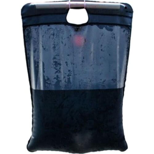 Solar Heated Shower Camping Water Bathing Bag Outdoor Travel Hiking Portable 20L Wild Water Bag