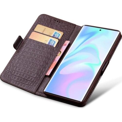 For ZTE Axon 30 Ultra Pro Plus Luxury Wallet Genuine Leather Case Stand Flip Card Hold Phone Book Protective Cover Bags