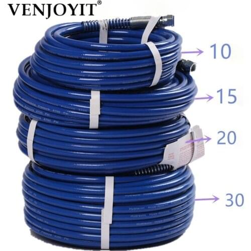 10m/15m/20m/30m High pressure hose BSP 3300Psi Airless paint sprayer spare part paint sprayer hose paint sprayer