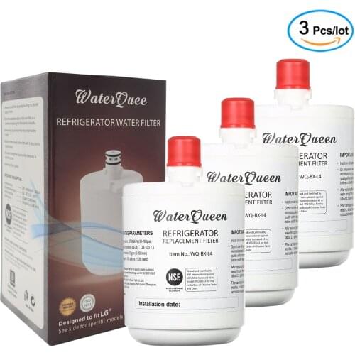 Replace LG LT500P 5231JA2002A ADQ72910902 47-234210 1648-0019 T2004CNZ1648-0019 upright refrigerator water purifier, 3 packs