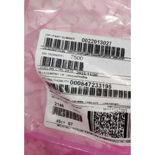 0022012025 CONN HSNG 2POS .100 W/RAMP/RIB 2201-2025 MOLEX Connectors terminals housings 22-01-2025 100% new and original parts