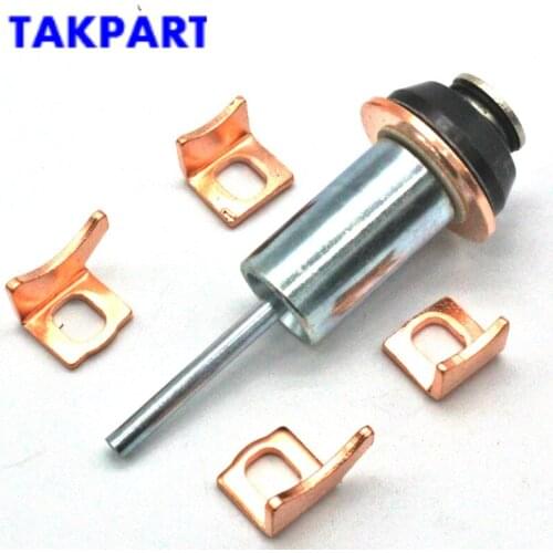 TAKPART STARTER REPAIR REBUILD KIT SOLENOID CONTACT PLUNGER SET FOR TOYOTA SUBARU DODGE CAR ACCESSORIES