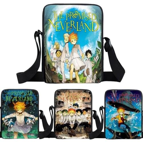 The Promised Neverland Handbag Corduroy Ladies Bag New Trend Single Shoulder Bag Messenger Bag Small Square Bag