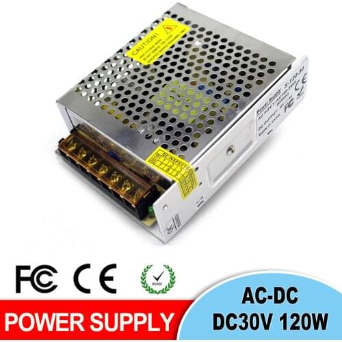 Factory outlet DC30V 4A 120W Power Supply Led Driver Switching Power Supplies for CNC LED Strip Light 3D Printer Router