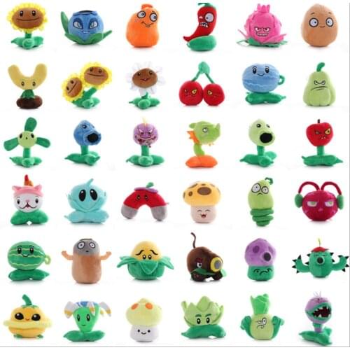 10/Lot 40 Styles Vegetables Plant 15-20CM For Kids Soft Cartoon Plush Doll Stuffed Toys