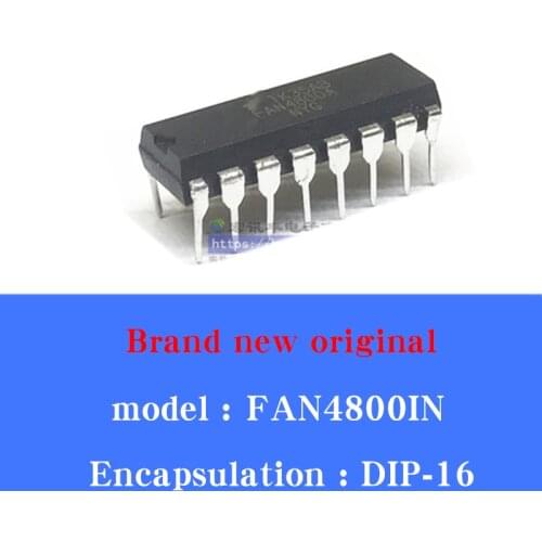 10/PCS LOT Brand new original FAN4800 FAN4800A FAN4800IN straight plug DIP16 LCD power IC chip