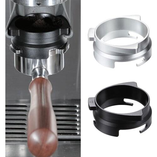 54mm Hands-free Espresso Dosing Funnel Portafilters Coffee Powder Dosing Ring Replacement Funnels Accessories For Home/cafe Use