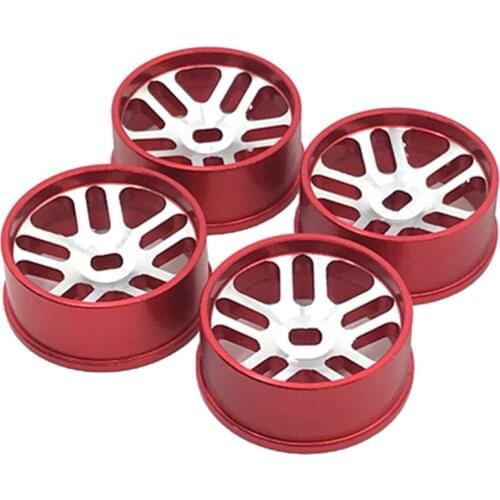 RC Car Rim Set Fit for WLtoys K969 K979 K989 1: 128 RC Car Accessories