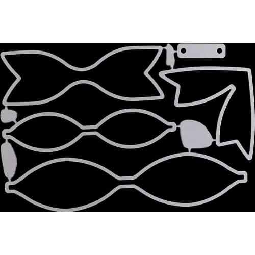 Bowknot Bow Metal Cutting Dies Stencil Scrapbook Card Embossing Album Decor