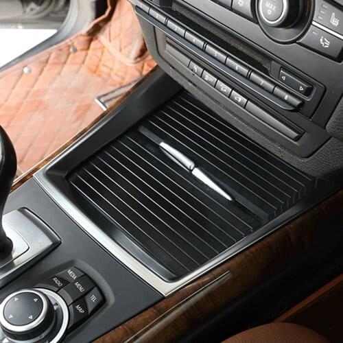 Central Control Cup Holder Side Decorative Frame Car Water Cup Holder Cover Trim Auto Accessories