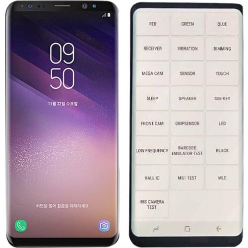 For Samsung Galaxy S8 LCD Display Touch Screen G950 Display Digitizer For Samsung S8 LCD Display mobile phone defective screen