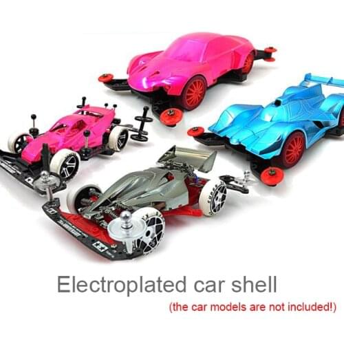 Electroplated Car Cover Car Body/Shell For VS/MA/T1/TZ Chassis For Tamiya Mini 4WD Racing Car Model
