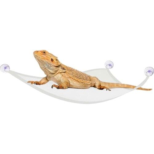 Reptile Hammock Lounger Ladder Accessories Set triangular nets For Large Small Bearded Dragons Anole Geckos Lizards Or Snakes