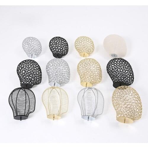 New Arrival High Quality Mannequin Head Golden Wire Head Model Head Customized