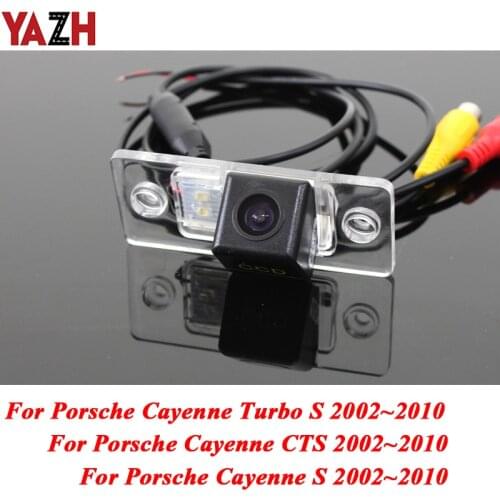 YAZH For Porsche Cayenne 9PA 955 957 958 2002~2010 Car Rear View Camera Reversing Park Camera HD + WaterProof + Wide Angle